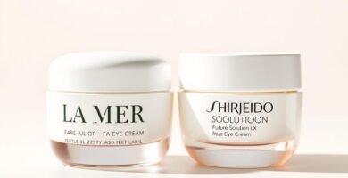 la mer vs shisedo future eye cream