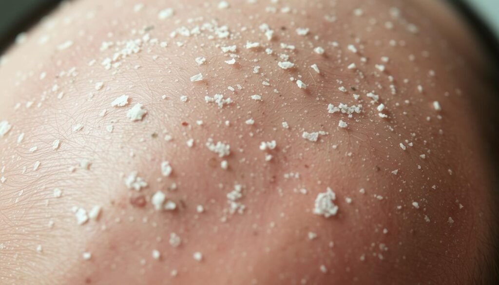 scalp flaking with rogaine
