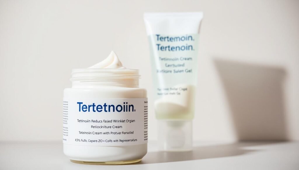 tretinoin cream vs gel for wrinkles