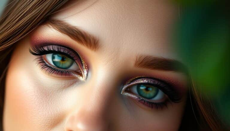 what color eyeshadow makes green eyes pop