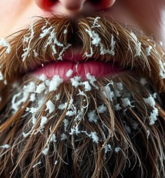 why does my beard have dandruff