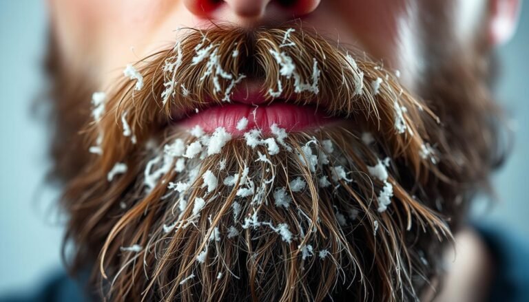 why does my beard have dandruff