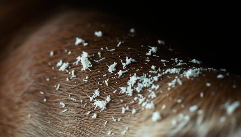 why does my dog have dandruff after a bath