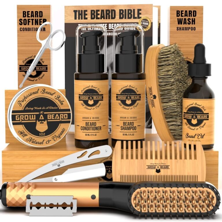 Beard Straightener Grooming Kit for Men Review