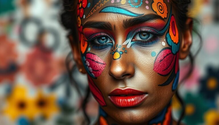 can i use eyeshadow as face paint