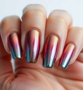 can you use eyeshadow for chrome nails