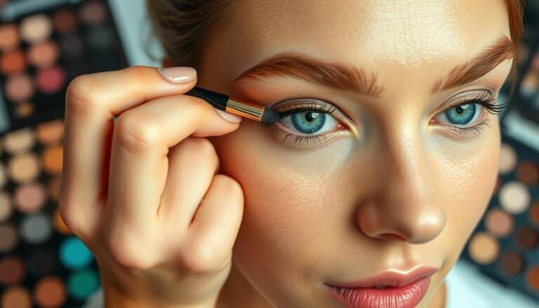 how to apply one color eyeshadow for beginners