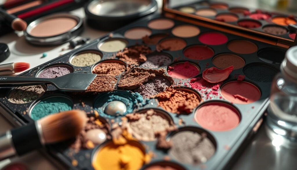 how to fix cracked eyeshadow