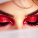 how to make a red eyeshadow