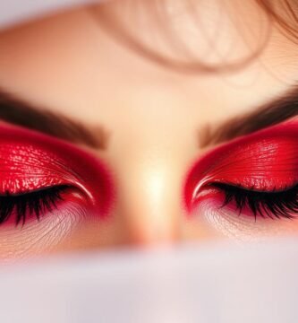 how to make a red eyeshadow