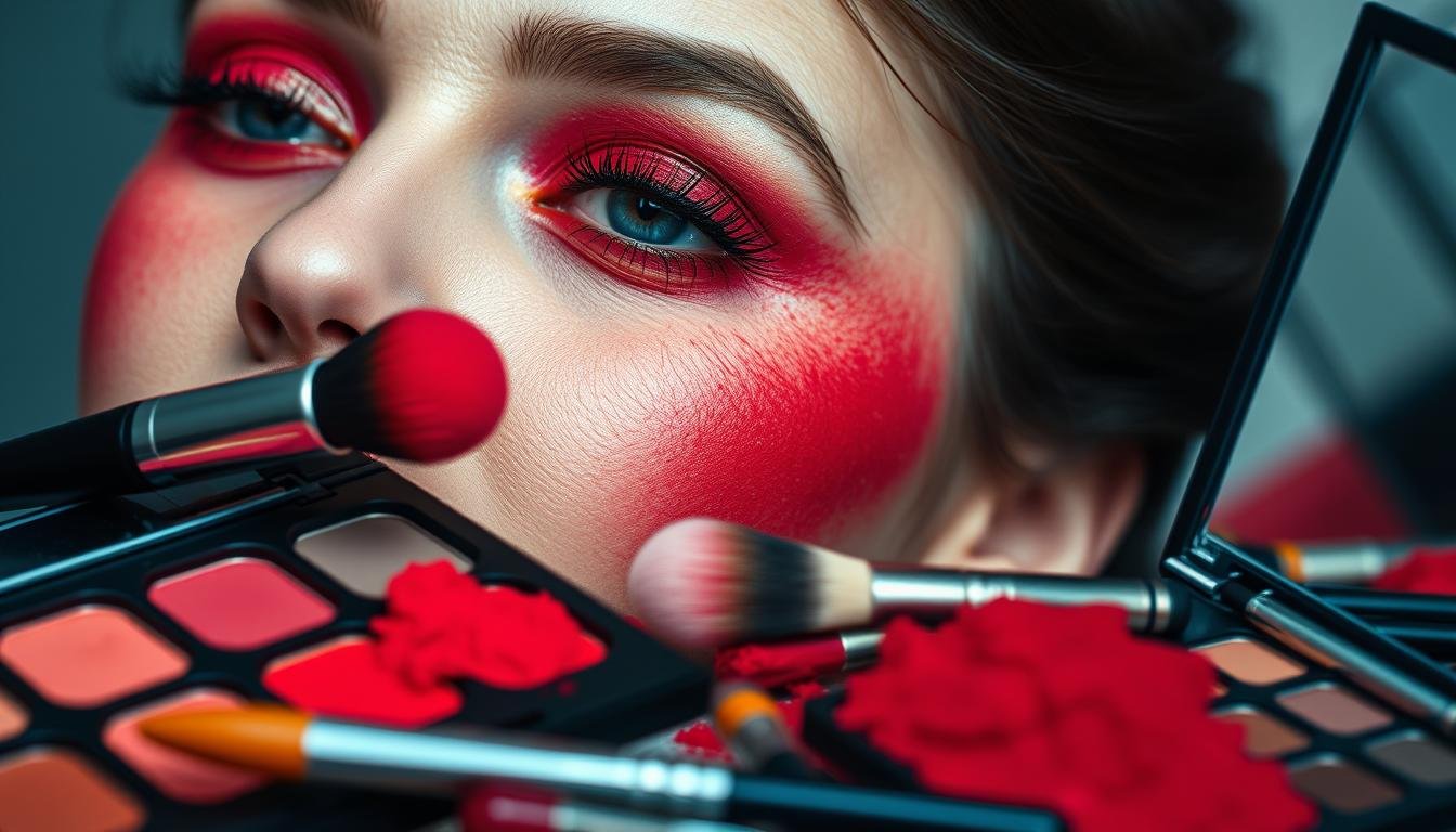 Achieving Vibrant Red Eyeshadow: A Step-by-Step Tutorial