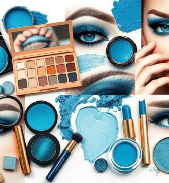 when was blue eyeshadow popular