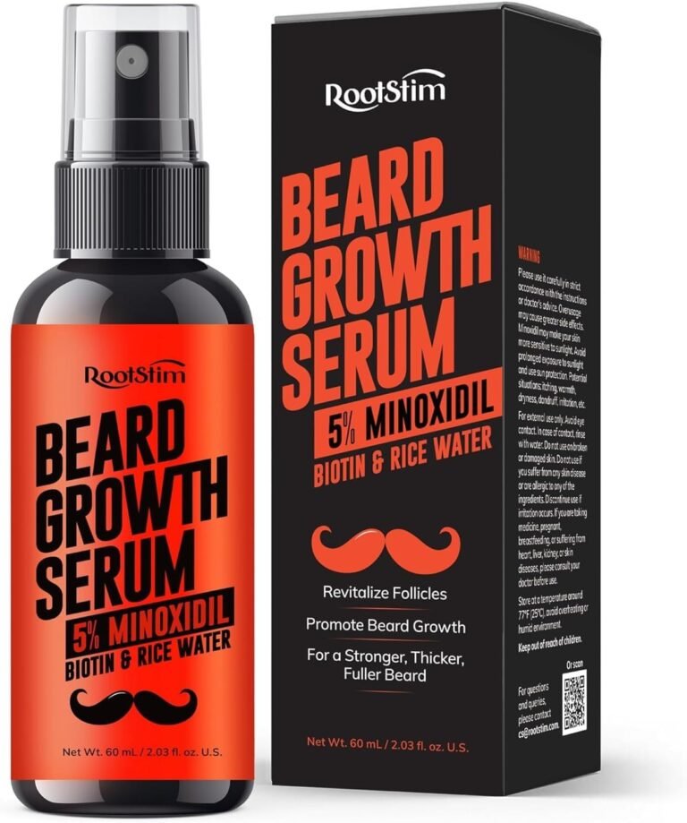 5% Minoxidil Beard Growth Serum Review