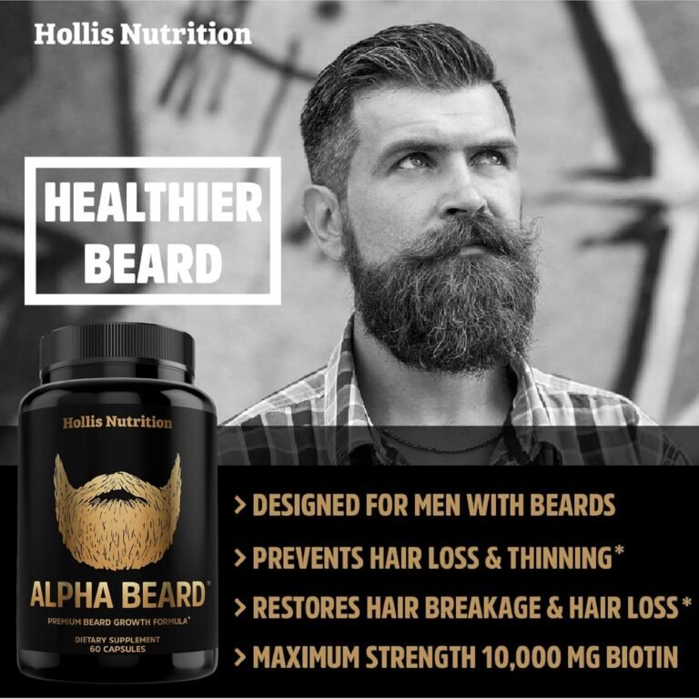 ALPHA BEARD Growth Vitamins Review