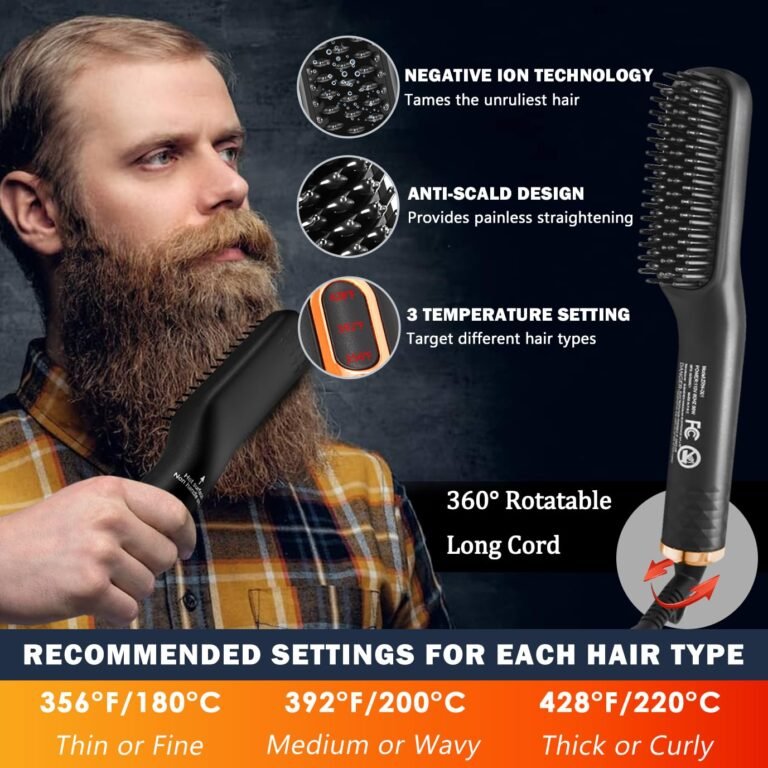 Beard Straightener Kit Review