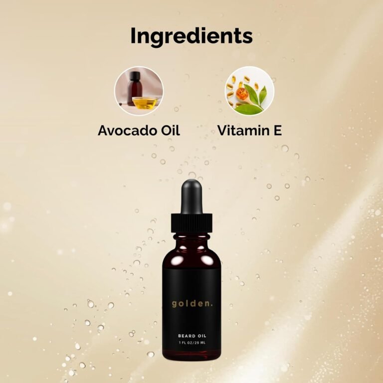Golden Grooming Beard Oil for Men Review